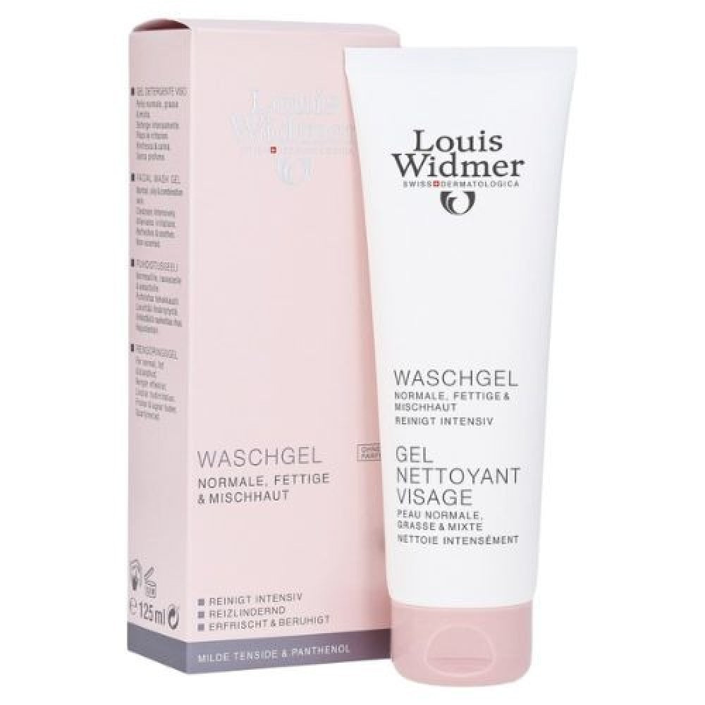 Louis Widmer Wash Gel Nettoyant Visage 125ml