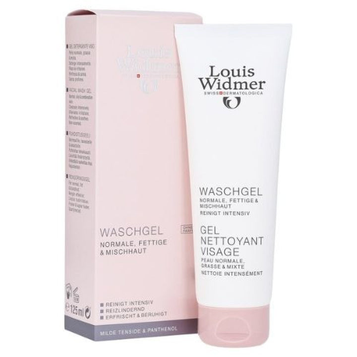 Louis Widmer Wash Gel Nettoyant Visage 125ml