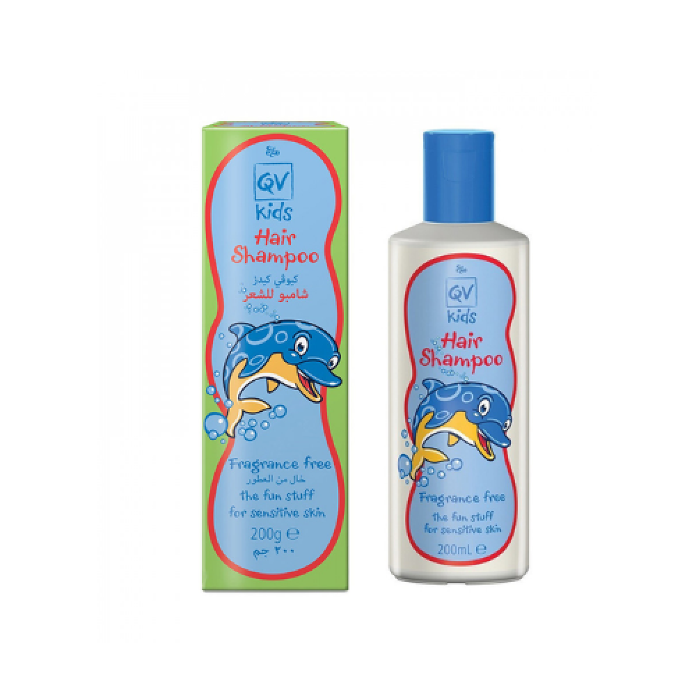 Qv Kids Hair Shampoo Fragrance Free 200 G