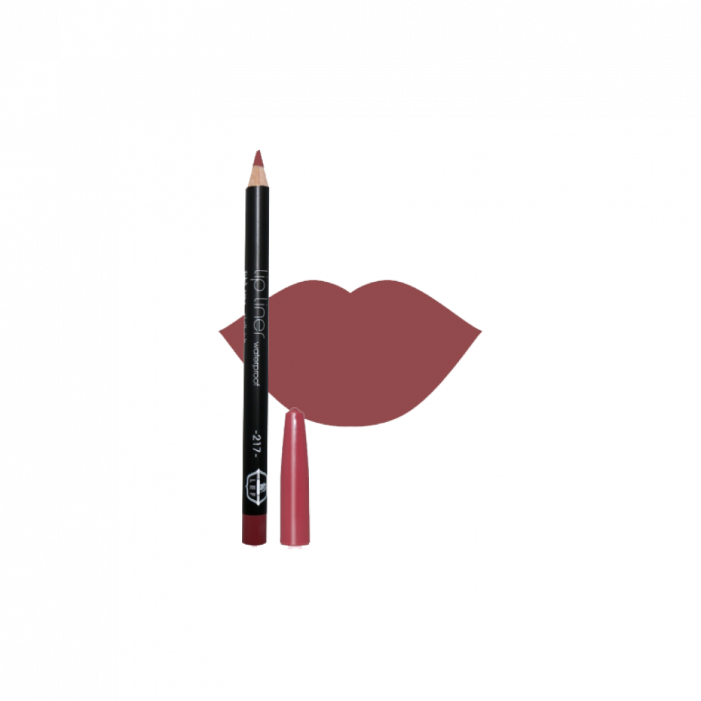 LEF LIP LINER 1.13G WATERPROOF NO 217
