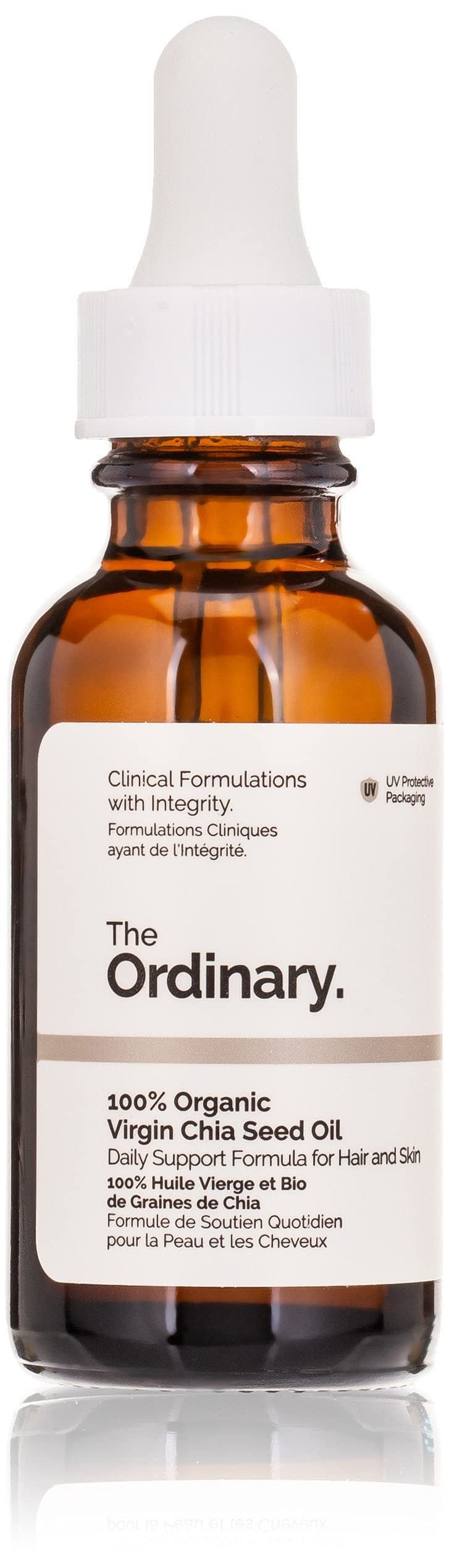 سيروم زيت بذور الشيا البكر العضوي 100% من ذا أورديناري، 30 مل