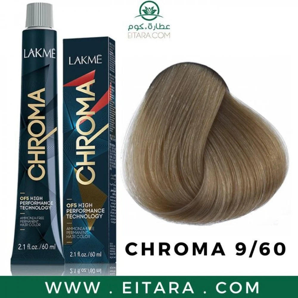LAKME CHROMA HAIR COLOR 60 ML 9/60