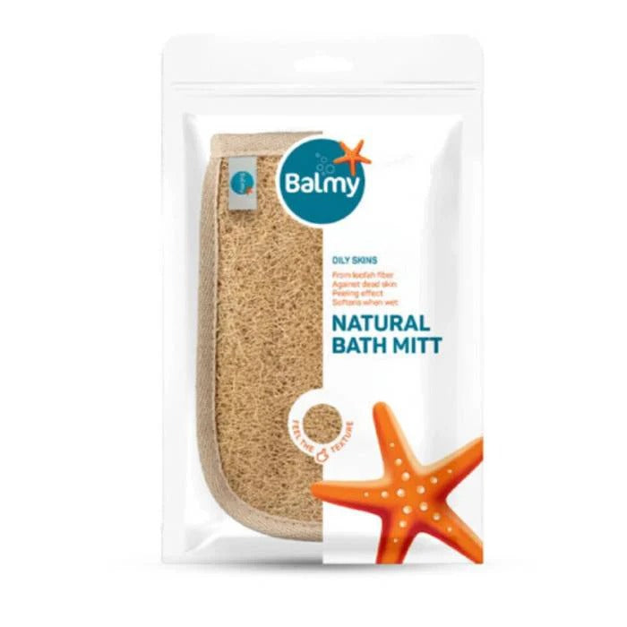 Balmy Natural Loofah Bath Mitt