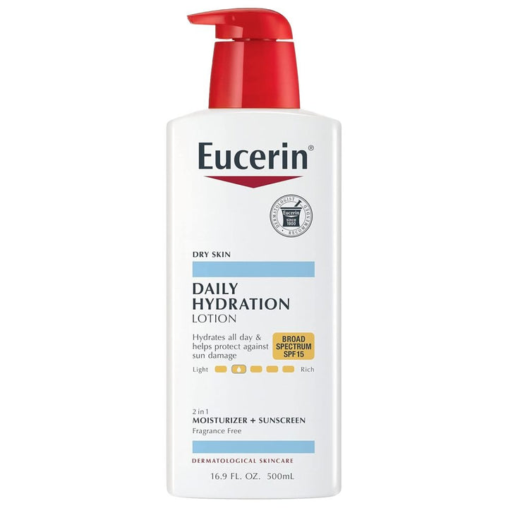 EUCERIN LOTION DAILY HYDRATION SPF 15 500 ML