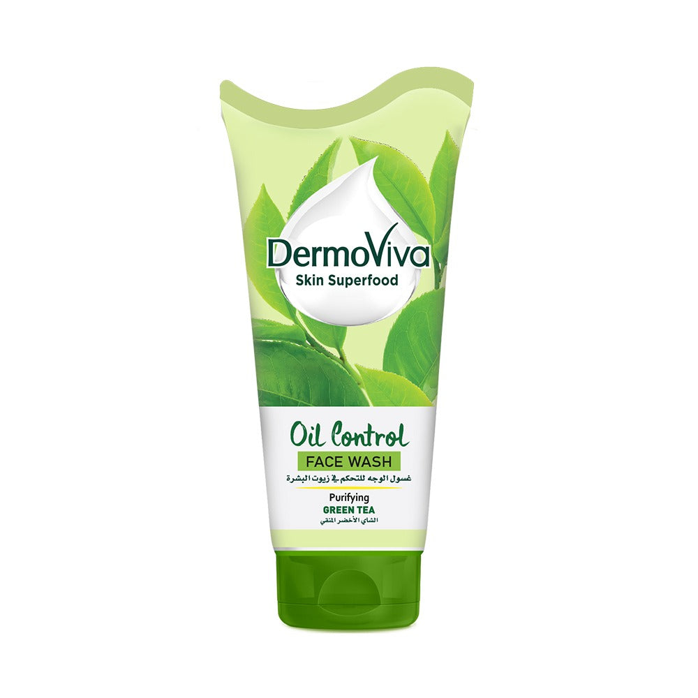 Dermoviva Oil Control Face Wash Green Tea 150ml