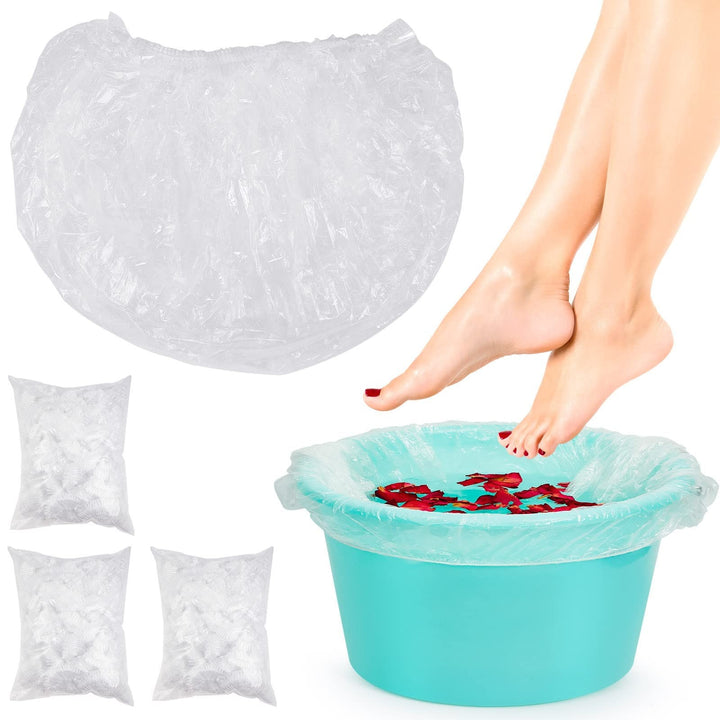 Alkhuzama Plastic Pedicure Basin Cover 50 Pcs