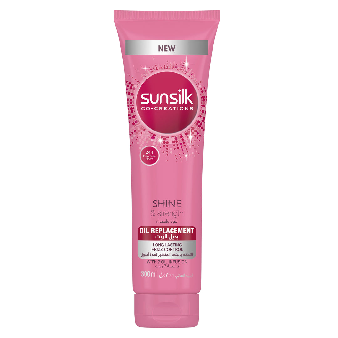 بديل الزيت من صانسيلك لمعان وقوة 300 مل 