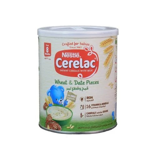 Food 400g Cerelac Wheat & Date Pieces
