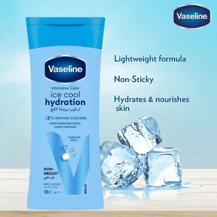VASELINE ICE COOL HYDRATION BODY LOTION 200 ML