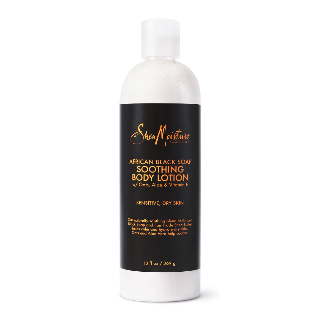 SHEA MOISTUR AFRICAN BLACK SOAP BODY LOTION 384 ML