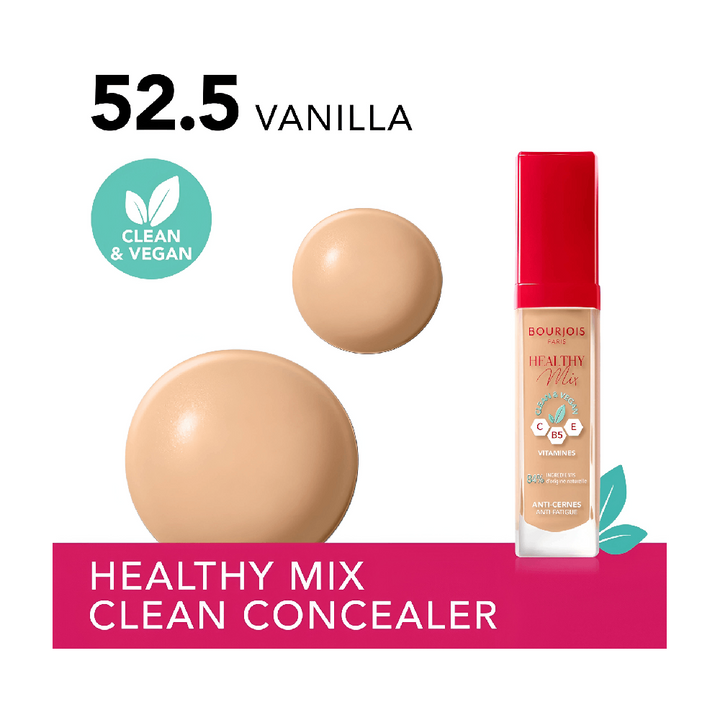 Bourjois HEALTHY MIX CLEAN CONCEALER - 52.5 VANILLA