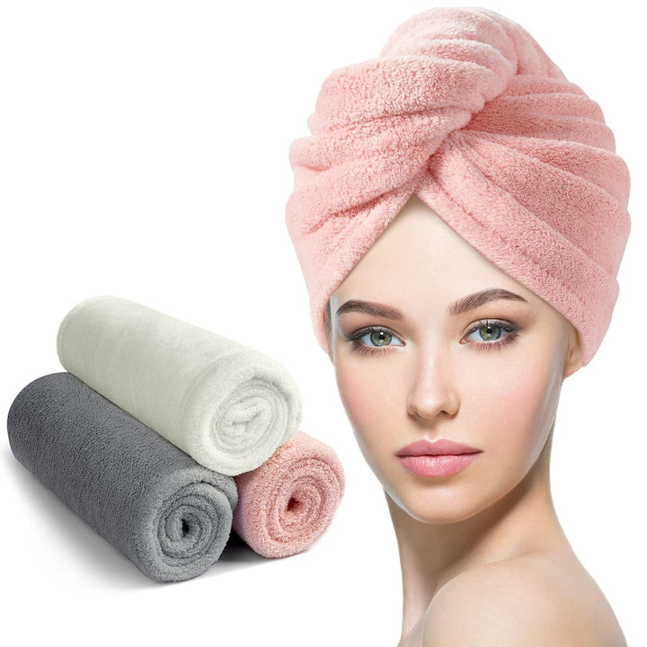 منشفة شعر مجعدة من ذا كيرلي جيرل مضادة للتجعد باللون الوردي