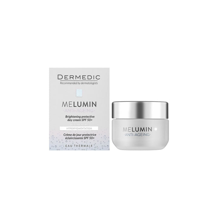 Dermedic Melumin Brightening Day Cream SPF 50+ 50ml anti pigmentation skincare available at MALSA