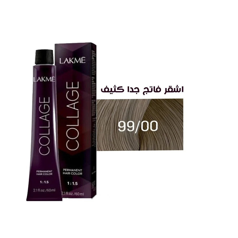 LAKME HAIR COLOR 60 ML PERMANENT 99/00