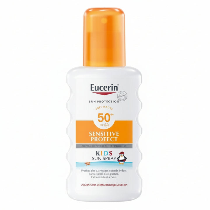 Eucerin Sensitive Protect Kids sun spray SPF 50 200ml for children sensitive skin at MALSA