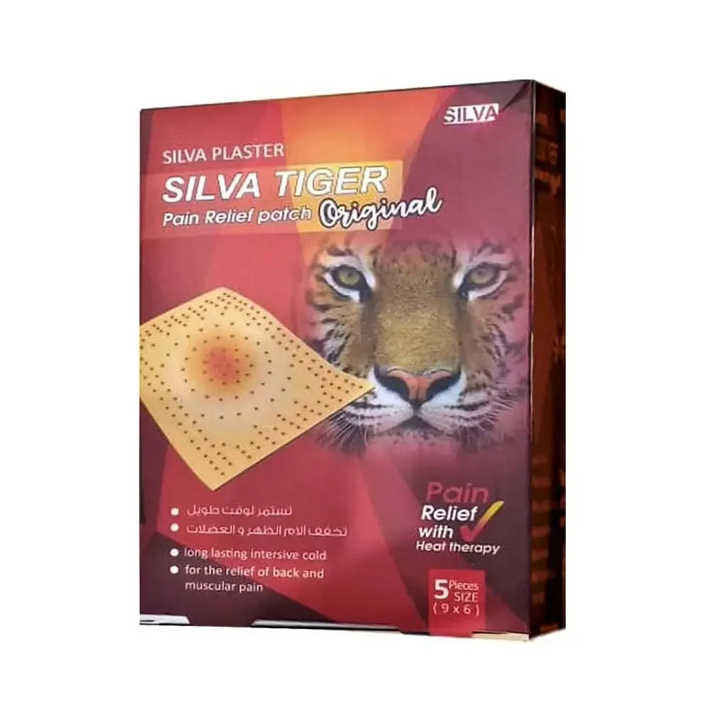 Silva Tiger Original Patch 5 Pcs