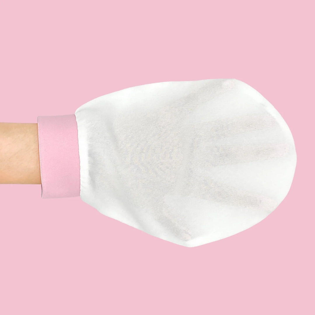 Afew Exfoliation glove of 100% Silk