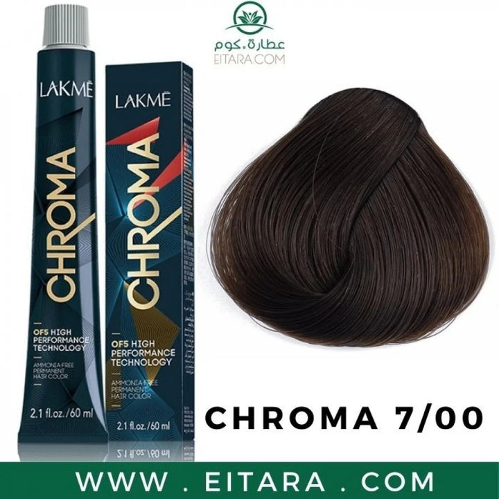 LAKME CHROMA HAIR COLOR 60 ML 7/00