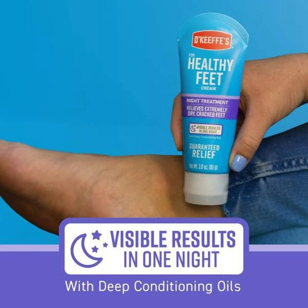 Foot Cream 85G Okeeffes Night Treatment Healthy Feet