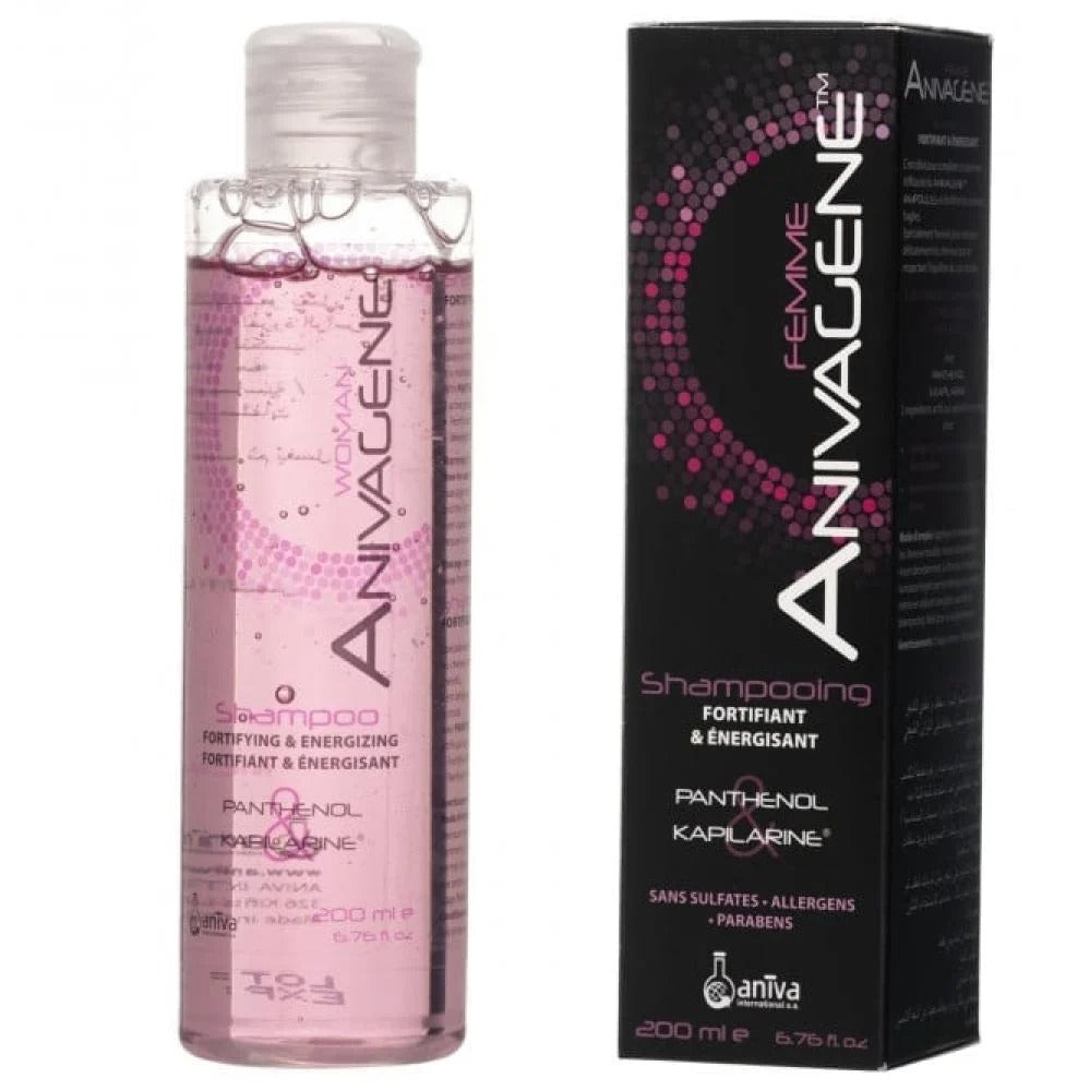 ANIVAGENE WOMAN SHAMPOO FORTIFYING & ENERGIZING SHAMPOO 200ML