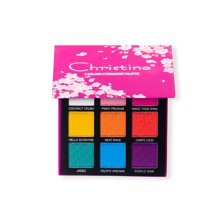 CHRISTINE EYESHADOW 9 COLORS F CH-E2213