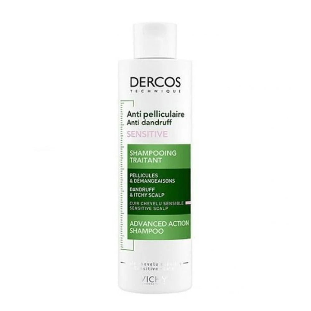 VICHY DERCOS ANTI DANFRUFF & PELLICULAIRE SESI SHAMPOO 200ML