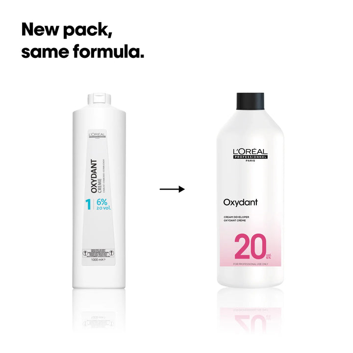 LOreal Professional Bleach Hair Dye - White Creme-Oxydant 20 Vol 1000 Ml- V034