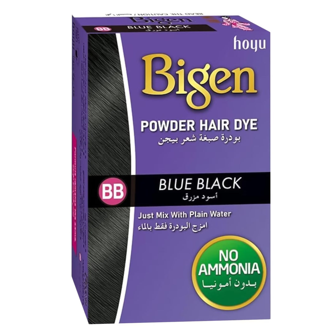 Bigen Powder Hair Dye Blue Black 6G