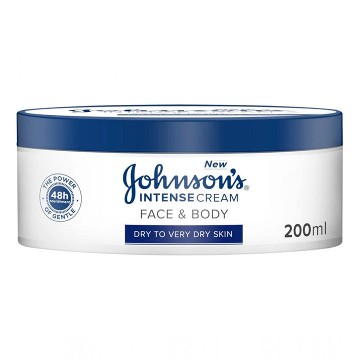 JOHNSONS INTENSE FACE&BODY CREAM 200ML