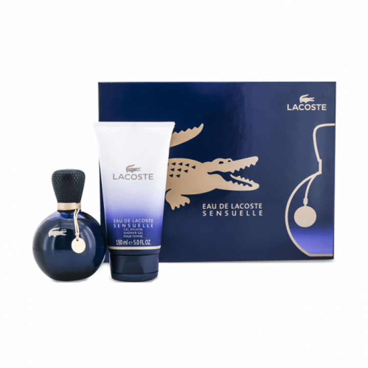 LACOSTE EAU DE LACOSTE SENSUELLE SET FOR WOMEN - EAU DE PARFUM - 2 PIECES