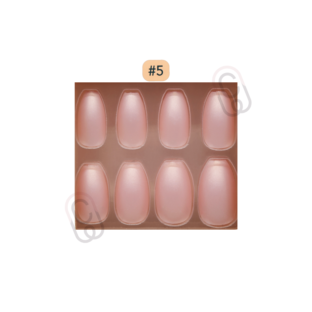 أظافر جازلي - نعش ذهبي وردي رقم 5