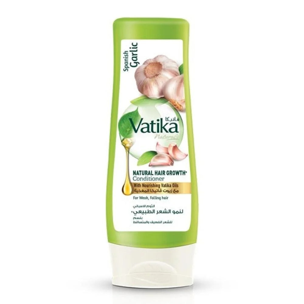 Vatika conditioner for natural hair growth with garlic 400 ml