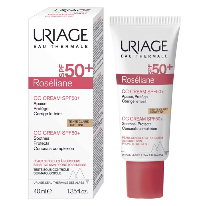 URIAGE ROSLIANE CC CREAM SPF50+ LIGHT TINT 40ML