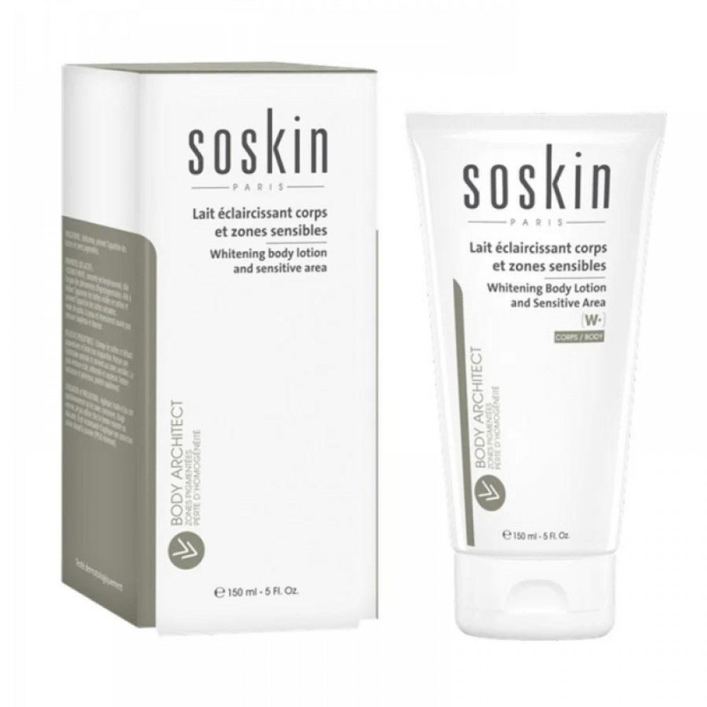 SOSKIN WHITENING BODY AND SENSITIVE AREA LOTION 150ML