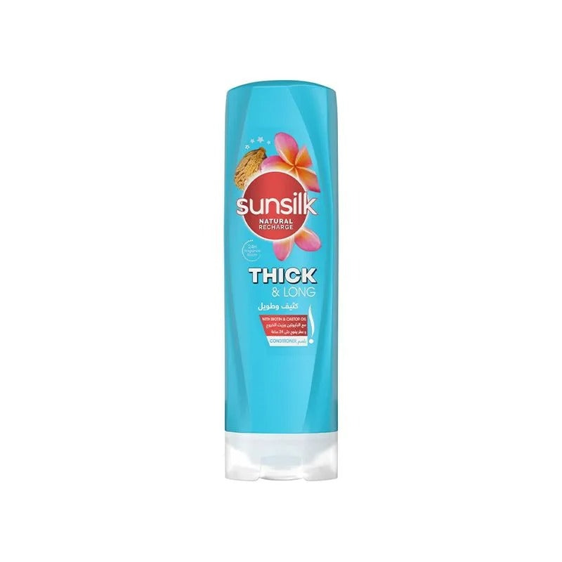 SUNSILK COND. THICK & LONG 350ML