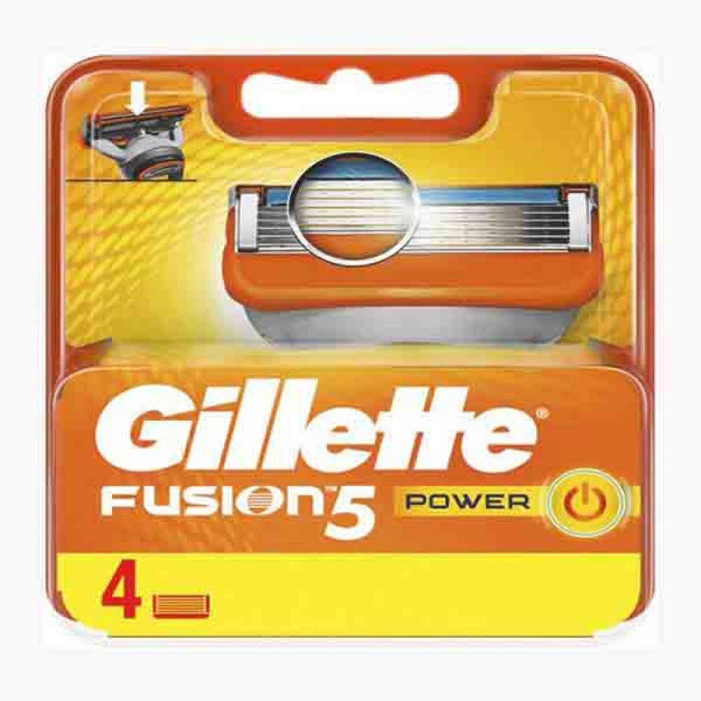 GILLETTE FUSION 5 POWER BLADES 4 PCS