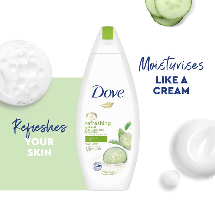 Dove Shower Gel Refreshing Cucumber 750 Ml