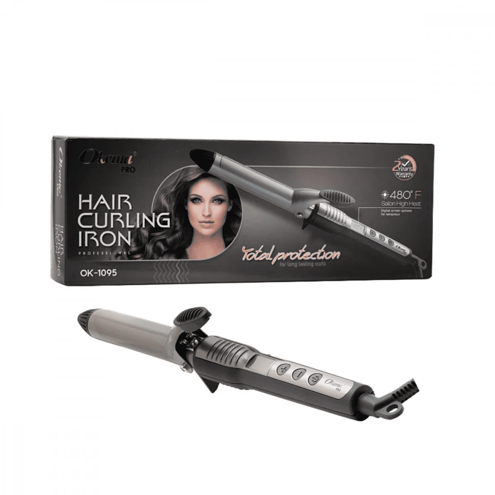 OKEMA HAIR CURLING IRON 25MM OK-1095