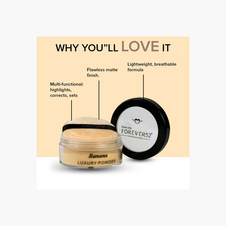 بودرة فاخرة من فوريفر 52 دايلي لايف بانانا FBP001