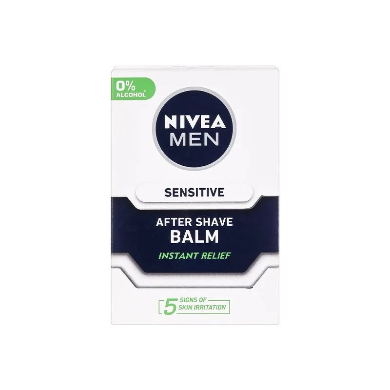 بلسم نيفيا 100 مل للرجال للبشرة الحساسة بعد الحلاقة، راحة فورية