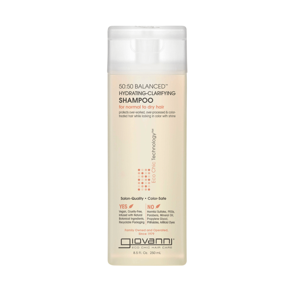 Giovanni 50:50 Balanced Hydrating Clarifying Shampoo - 250ml