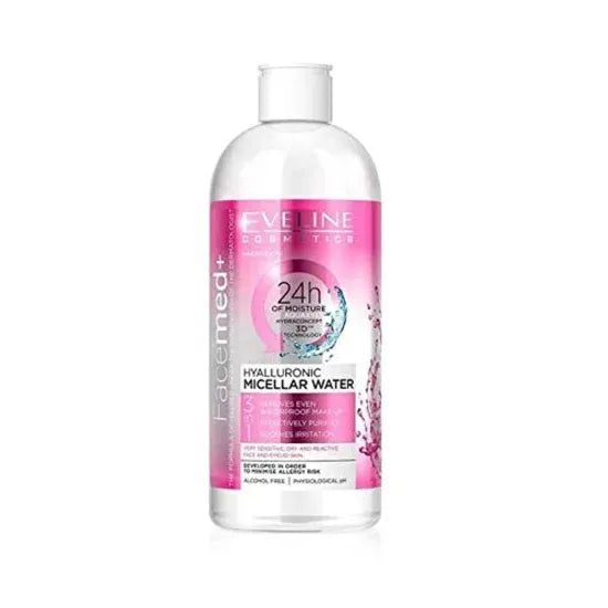 Eveline Facemed+ Hyaluronic Micellar Water 400Ml