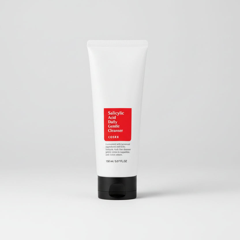 COSRX salicylic acid daily gentle cleanser 150ml for gentle pore cleansing and refreshed skin at MALSA