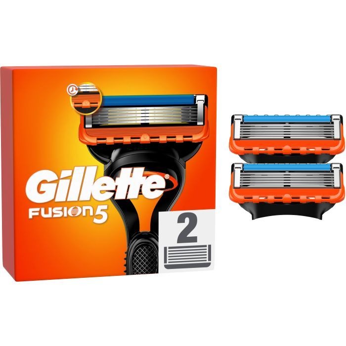 GILLETTE FUSION REPLACEMENT RAZOR 2 PCS