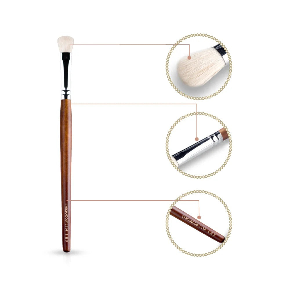 LEF BRUSH SOFTLY BLEND AND SMOOTH EYESHADOW L114