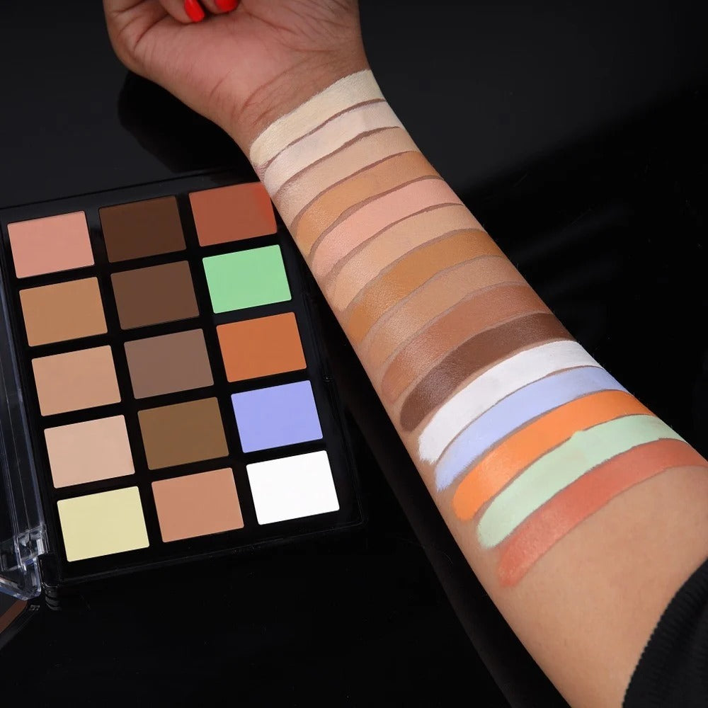 FOREVER52 CHARACTER 15 COLORS FACE CONTOUR PALETTE DDC001