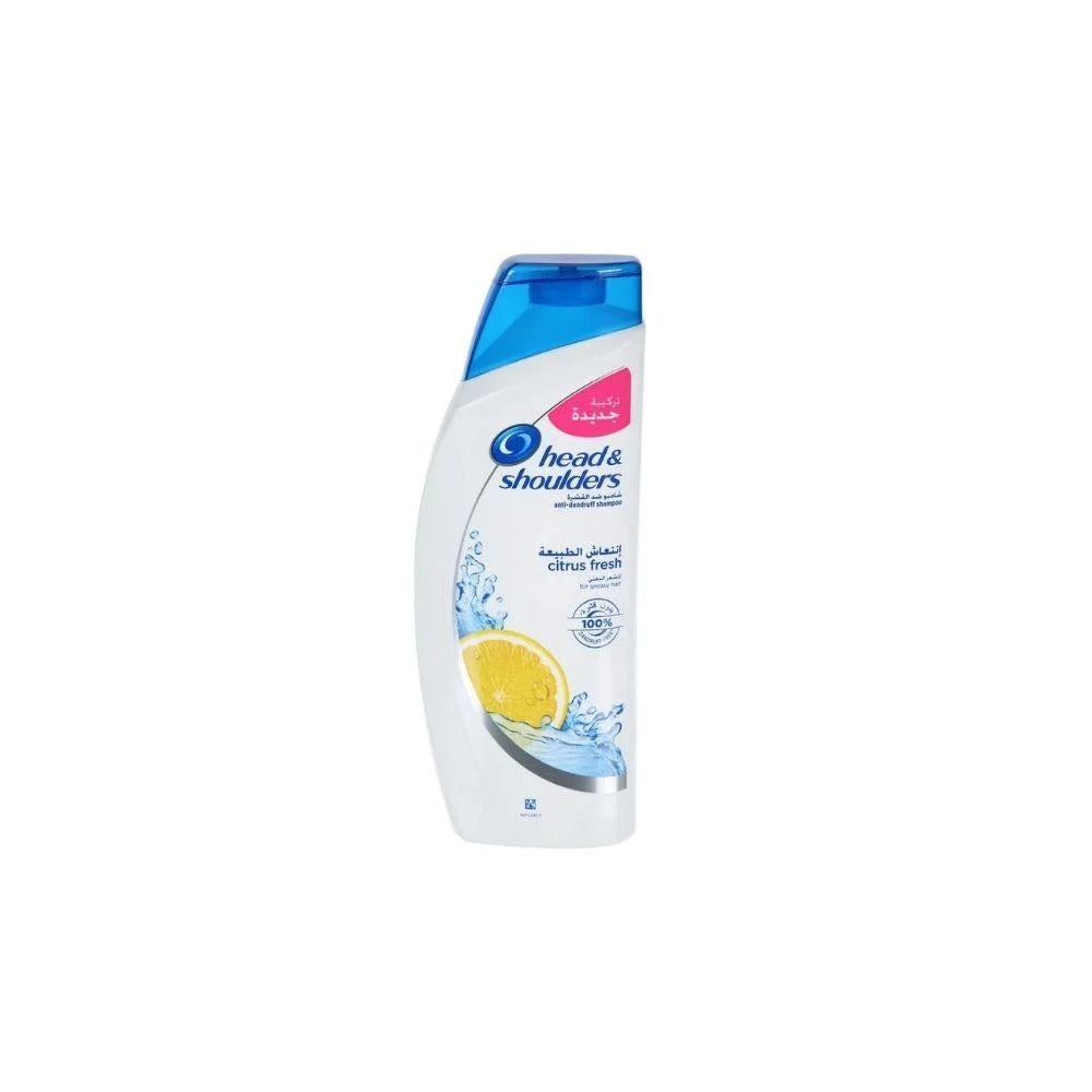 HEAD&SHOULDERS CITRUS FRESH SHAMPOO 600ML