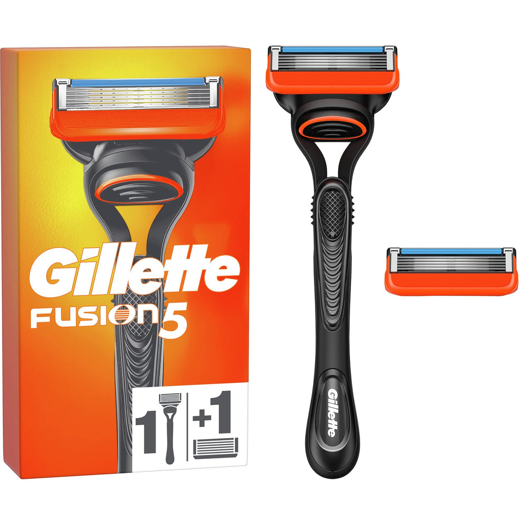GILLETTE FUSION5 PRECISION TRIMMER HANDLE & 2 BLADE