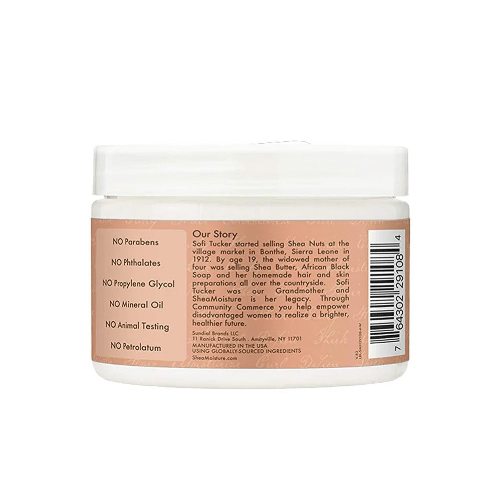 SHEA MOISTUR COCONUT & HIBISCUS CURL & SHINE MASK HAIR 340 G
