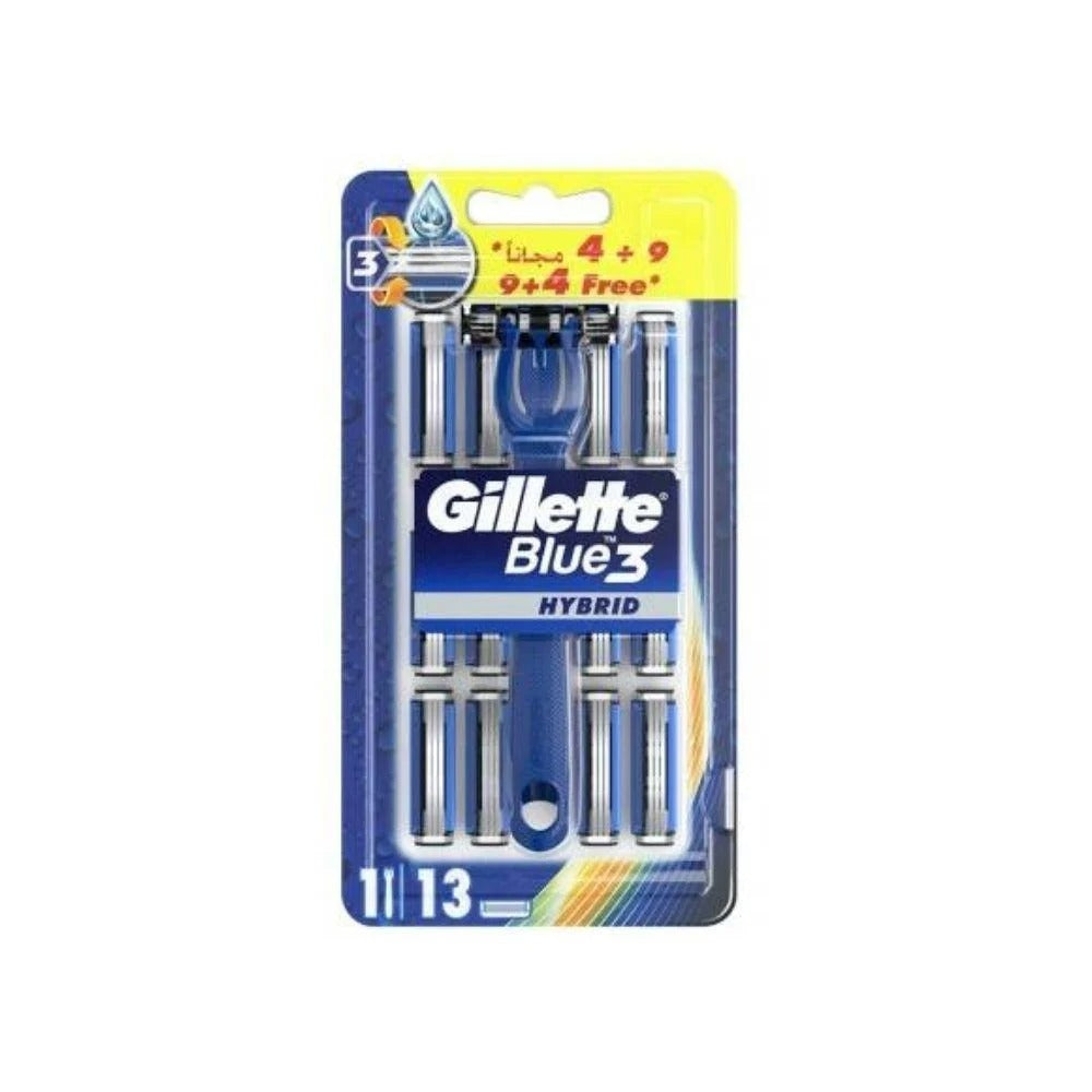 GILLETTE SMART BLUE3- 9+4FREE RAZOR 13 BLADES